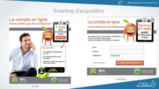 @MatinDigital #cantinenantes #ecommerce
Emailing d’acquisition
Email
Landing
 