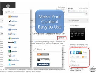 Make Your
 Content
Easy to Use
 