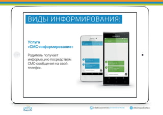 Презентация "Школьные маячки" (модуль "Вход/Выход")