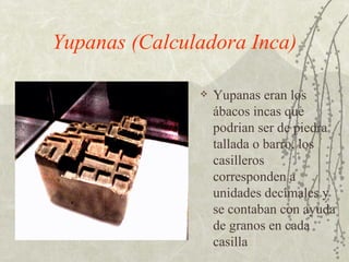 Presentation mayas incas | PPT