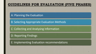 Presentation on Monitoring and Evaluation | PPTX