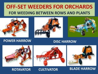 Presentation mechanization of horticulture in India | PPTX