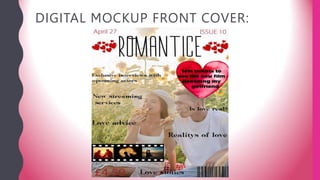 DIGITAL MOCKUP FRONT COVER:
 