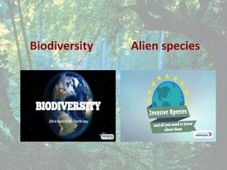 Biodiversity Alien species
 
