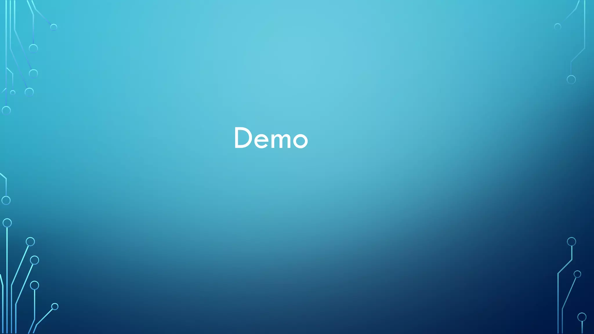 Demo
 