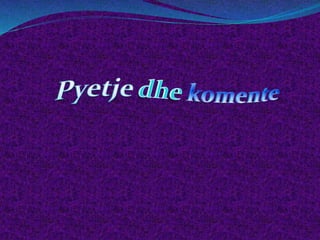 Presentation menaxhment