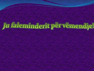 Presentation menaxhment