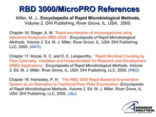 MicroPRO, A Rapid Microbiology Method Based on Flow Cytometry | PPT
