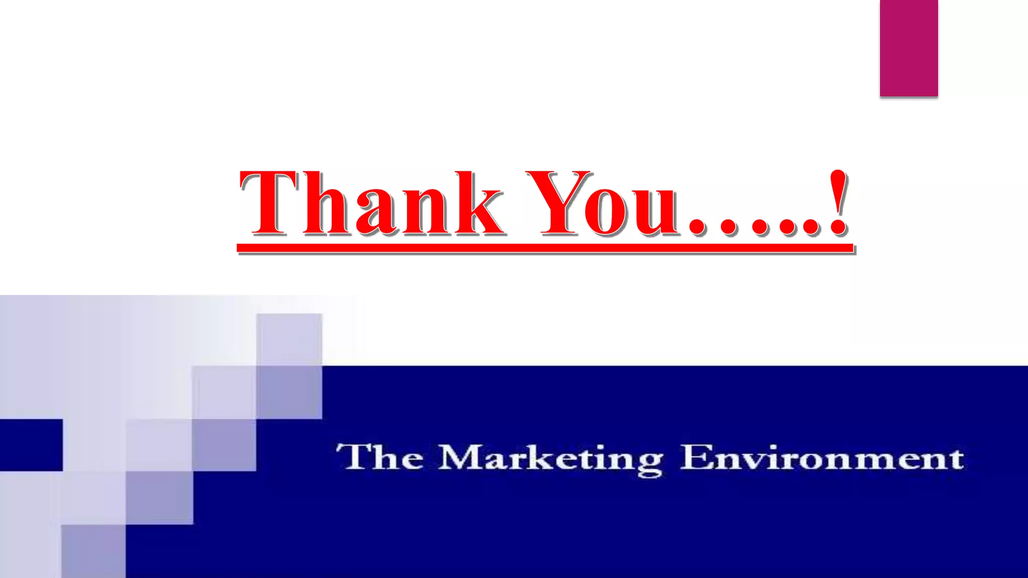 Different Types of Marketing Environment