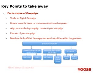 The Promise of Location Based Marketing - Mobile Media Academy 2013 - YOOSE