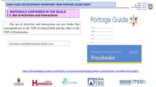 Partage Guide PORTAGE GUIDE early intervention tools for education | PDF
