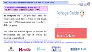 Portage Checklist.pdf PORTAGE GUIDE early intervention tools for education | PDF