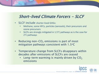 IPCC Special Report on Global Warming of 1.5oC : Key Findings | PPTX