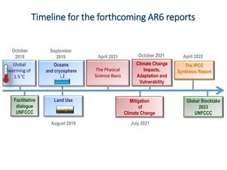 IPCC Special Report on Global Warming of 1.5oC : Key Findings | PPTX