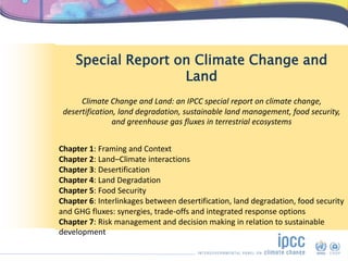 Chapter 4 : Land Degradation — Special Report on Climate Change