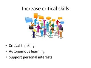 Passionate,
successful
Learning
MOOC?
MOOC use in
Schools: done
Our MOOC-CLIL
project
The Research
Effects on
Learners &
Teachers
Status so far
Think
questions
 
