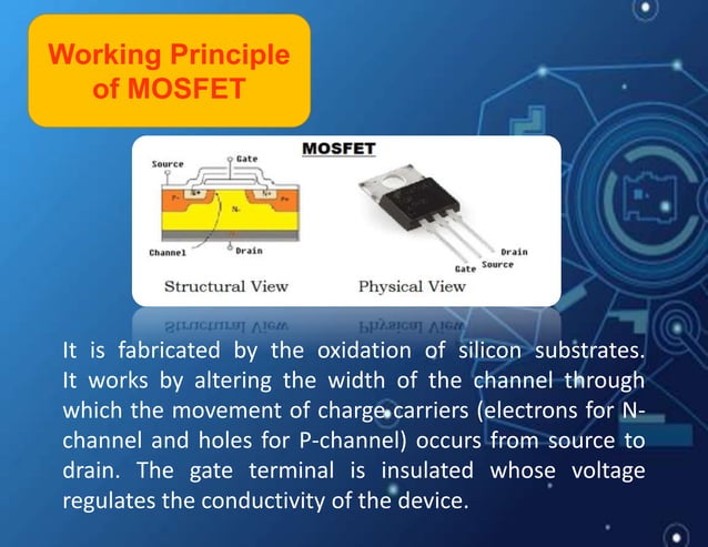 PRESENTATION MOSFET | PPT