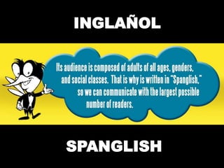 INGLAÑOLSPANGLISH
