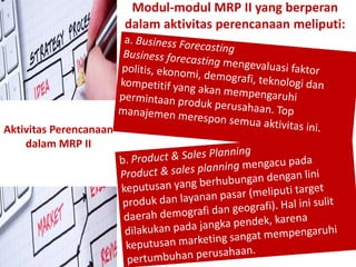 Mrp 2 Module MRP | PPTX