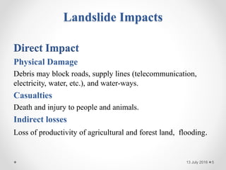 Landslide Safety Tips Pptx