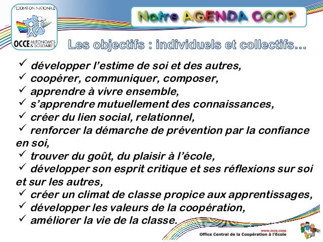 Presentation Notre Agenda Coop