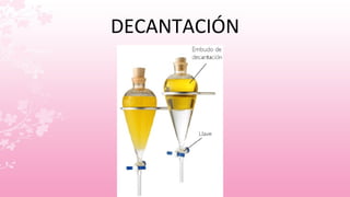 DECANTACIÓN