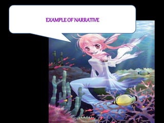 EXAMPLE OF NARRATIVE
 