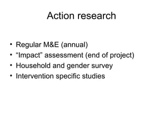 IPMS experiences on research for dairy development: Approaches and lessons  