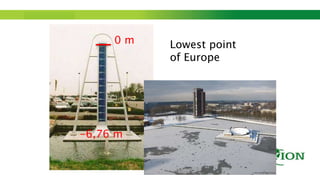 Step up to Saxion.
Lowest point
of Europe
-6,76 m
0 m
 