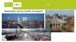 12
Rotterdam and its harbor Europoort
 