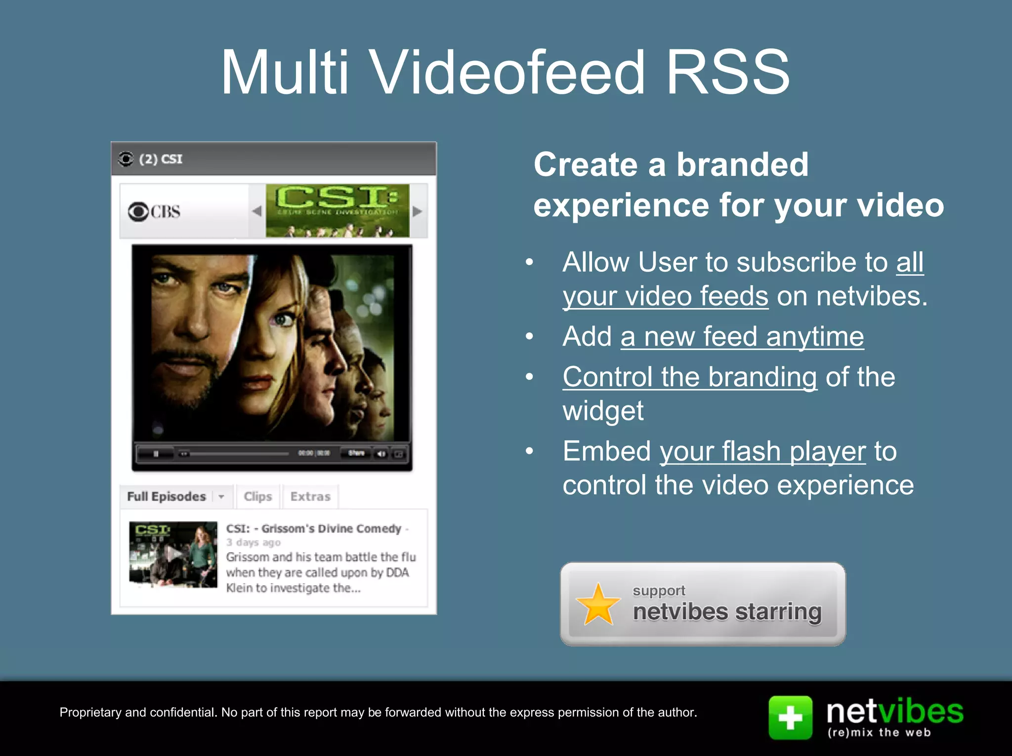 Presentation Netvibes