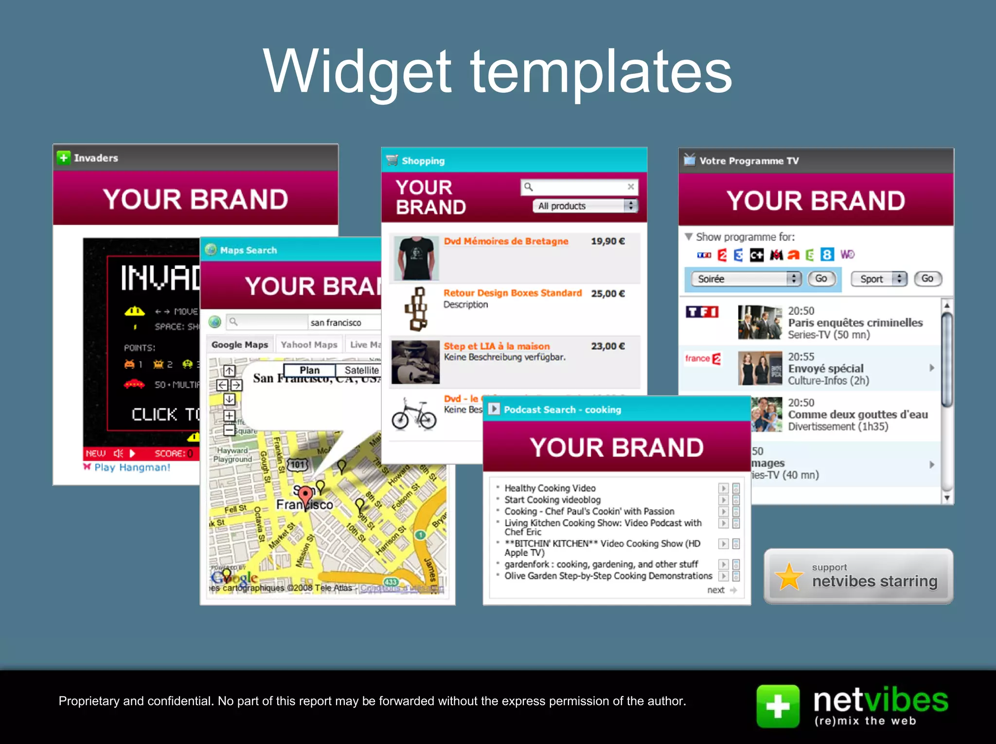 Presentation Netvibes