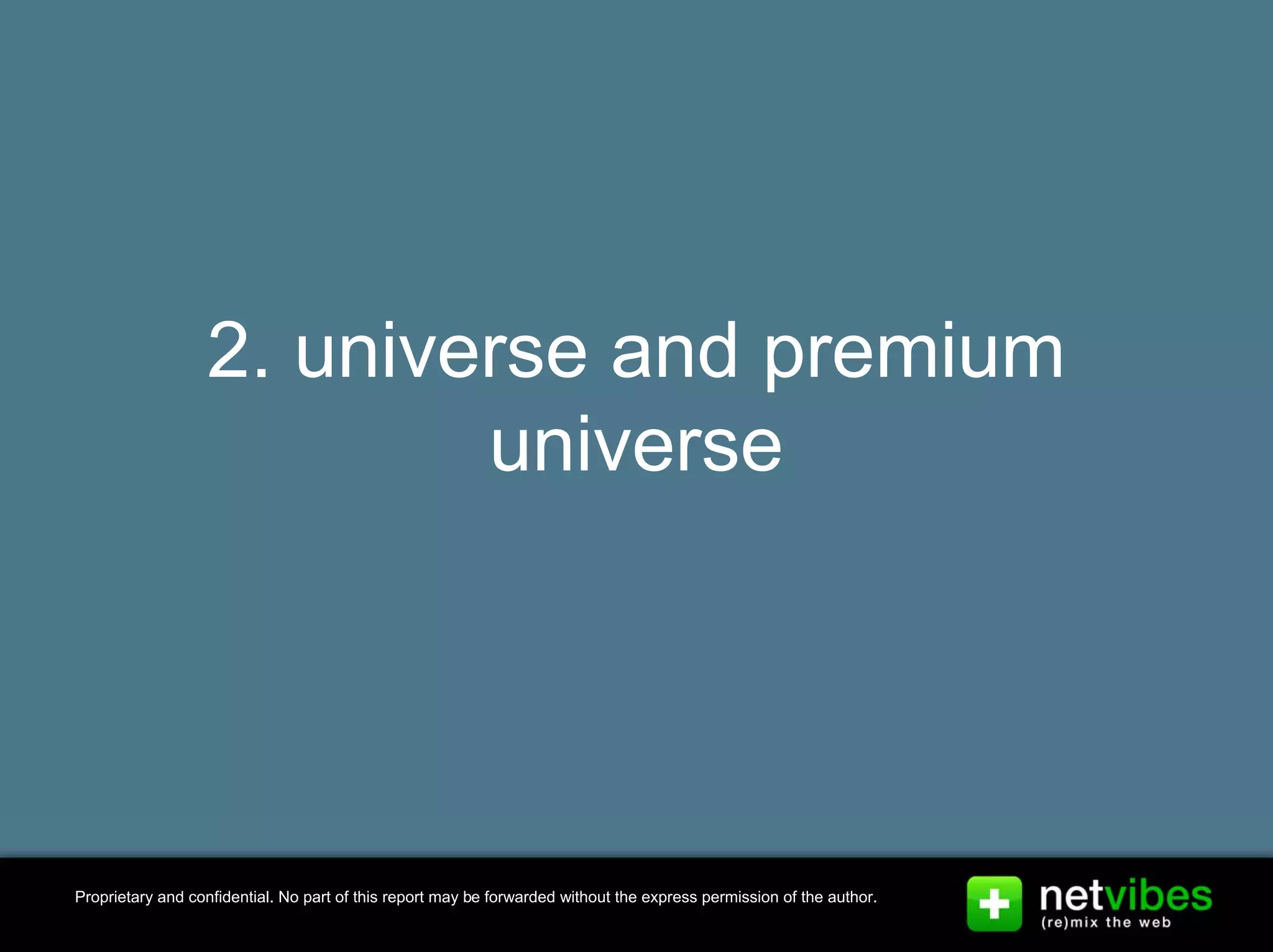 Presentation Netvibes