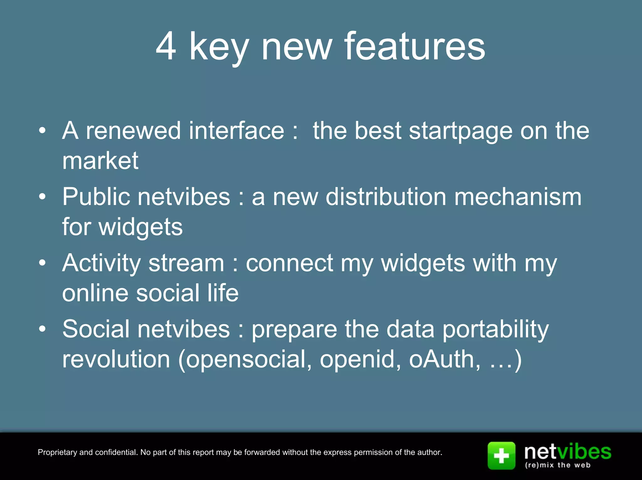 Presentation Netvibes