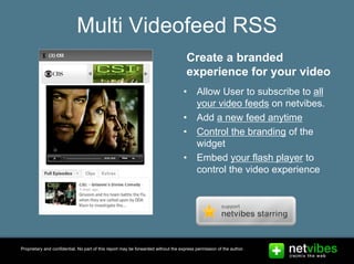 Presentation Netvibes