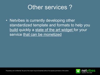 Presentation Netvibes