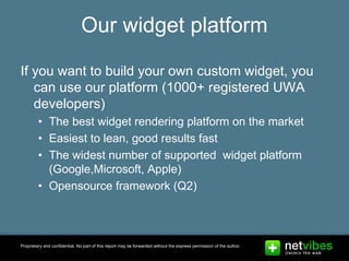 Presentation Netvibes