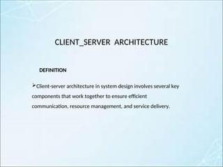 software design and architecture modularity | PPT