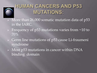 THE GUARDIAN ANGEL OF GENOME P53 IN CANCER TREATMENT | PPTX