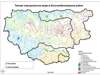 ТИПОЛОГИЯ
5 типа реки
5 типа язовири
 