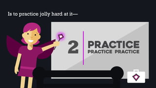 Is to practice jolly hard at it—
2
 