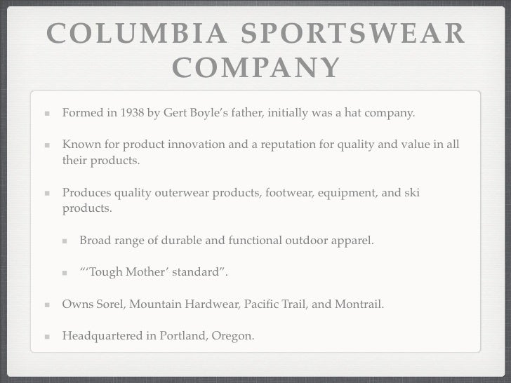 columbia hat company