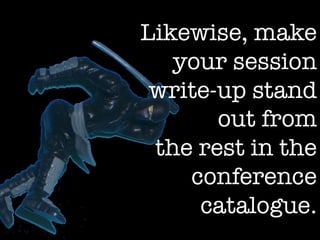 How to be a Presentation Ninja