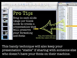 How to be a Presentation Ninja