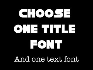 How to be a Presentation Ninja