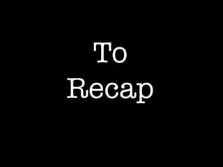 How to be a Presentation Ninja