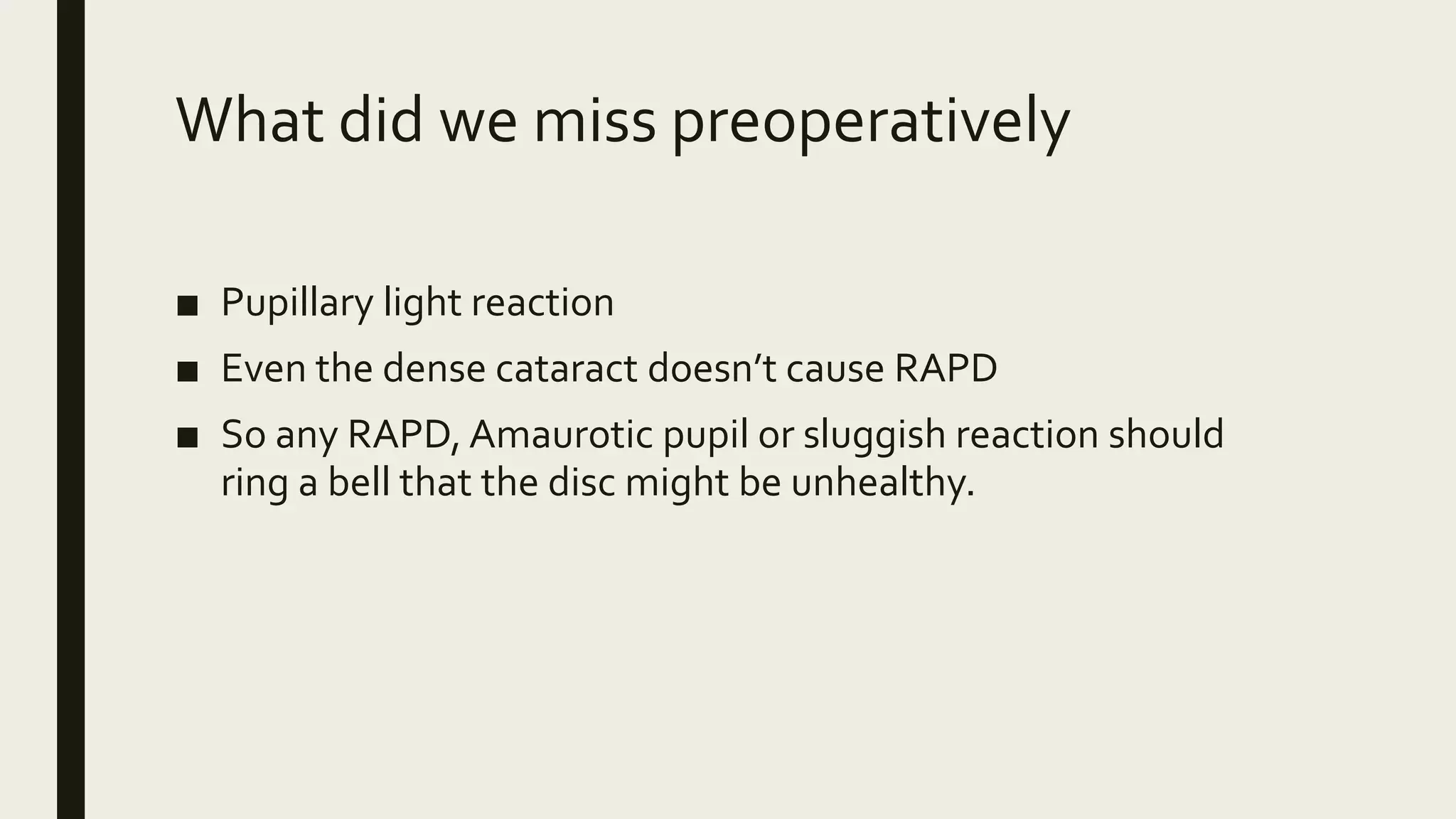 How To Make a Cataract Surgery Perfect - Posterior Segment Perspective ...