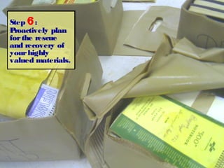 National Network of Libraries of Medicine
MidContinental Region
Step 6:
Proactively plan
forthe rescue
and recovery of
yourhighly
valued materials.
Step 6:
Proactively plan
forthe rescue
and recovery of
yourhighly
valued materials.
 