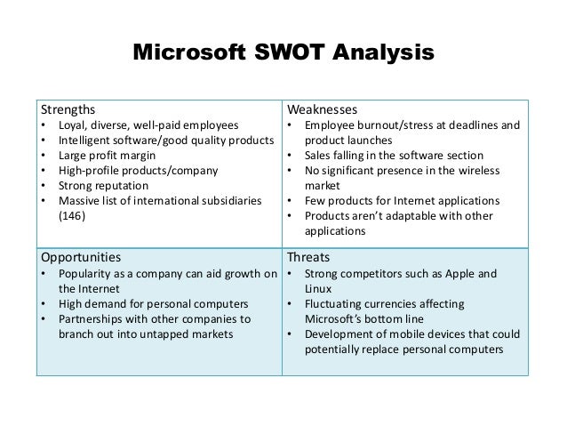 swot analysis microsoft xbox coursework example bluemoonadv com microsoft opportunities swot