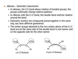 Restricted Bond Rotation Presentation No2 chemistry of Oil and Gas | PDF